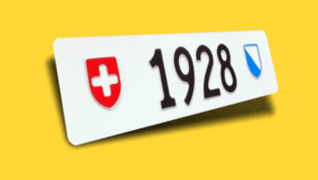 Autoschilder Schweiz - Plaques autos Suisse - Targhe svizzere personalizzate