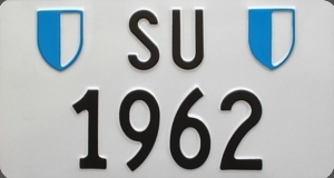 Plaque Lucerne SU 1962